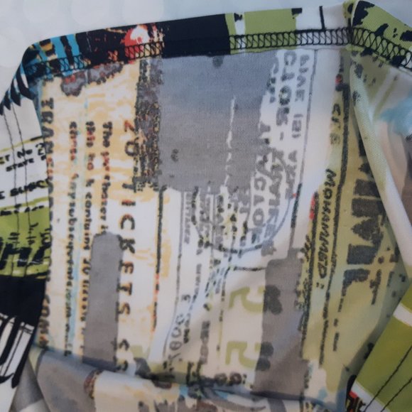 Mango graphic dress - Picture 4 of 7